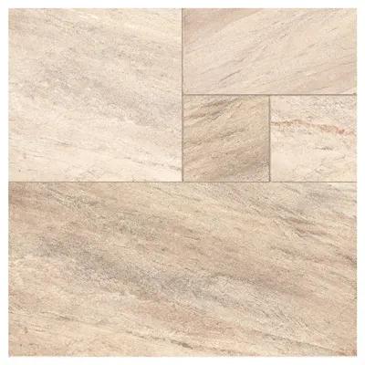Gresie exterior / interior antiderapanta Sardes Beige 60 x 60 cm mata portelanata rectificata tip piatra naturala