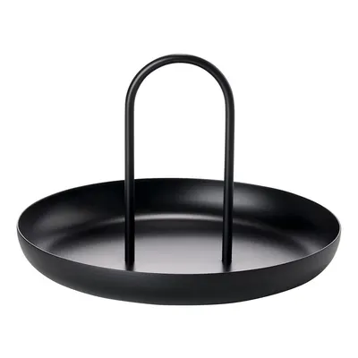 Tavă servire metalică Zone Singles, ø 20 cm, negru