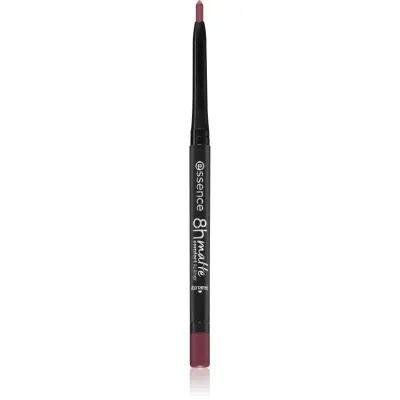 essence 8h Matte Comfort dermatograf mat de buze cu ascutitoare culoare 06 Cool Mauve 0,3 g