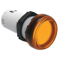 Lampa Semnalizare cu Led, Steady Light Ø22mm Platinum Series, Orange, 120vac