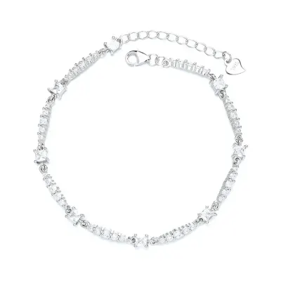Bratara din argint 925 pentru dama, JW1606, model elegamt, placata cu rodiu