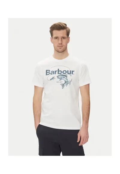 Tricou barbati MTS1396WH11 - Bumbac - Alb - Alb