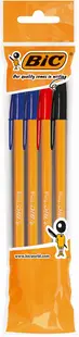 Set de pixuri BIC Orange - 0.8 mm, 4 buc