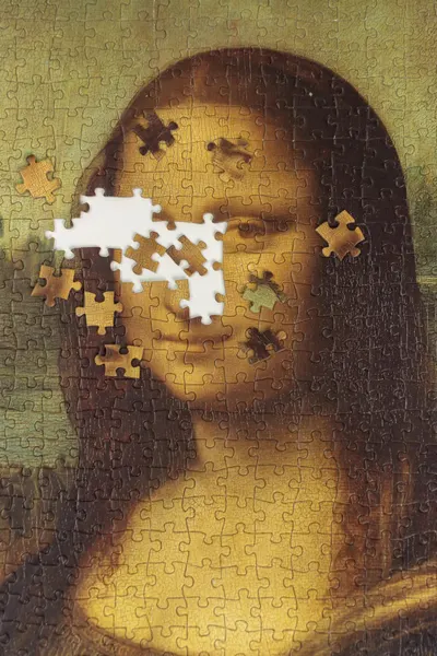 Puzzle 1000 piese - Leonardo da Vinci - Mona Lisa