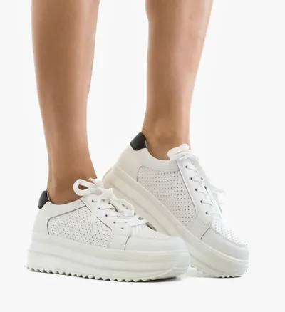 Pantofi Casual Cazmi Albi 3