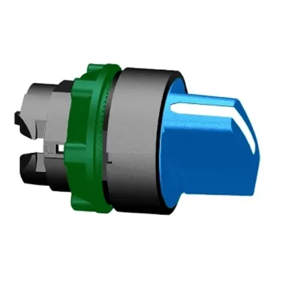 Cap Selector Albastru Ø22 3 Pozitii, cu Revenire