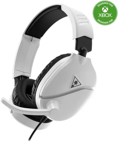 Căști gaming Turtle Beach - Recon 70, Xbox, PS, mobile, alb
