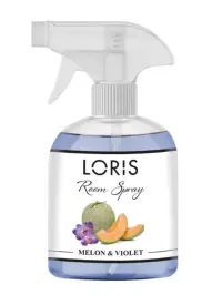 Loris Spray odorizant camera cu pompa 500 ml Melon&Violet