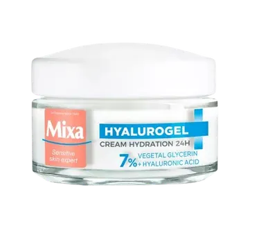 Crema hidratanta cu acid hialuronic Hyalurogel Light pentru ten normal-uscat, 50ml, Mixa