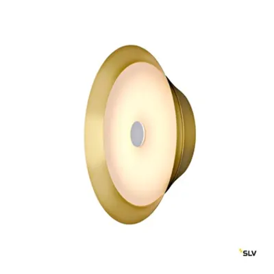 BATO 35 CW, LED wall and ceiling light, brass, LED, 2500K