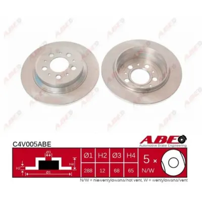 Disc frana ABE C4V005ABE
