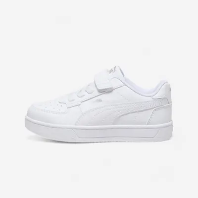 Încălțăminte cu benzi cu arici Educație fizică PUMA CAVEN 2.0 Alb Copii