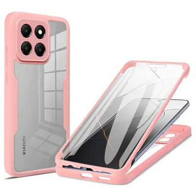 Husa pentru Xiaomi 14T Pro, Techsuit, ColorVerse 360, Roz