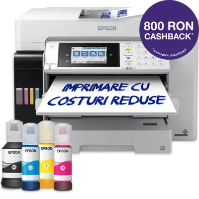 Multifunctional Inkjet Color Epson EkoTank Pro L15180, Wi-Fi, A3, ADF, Duplex