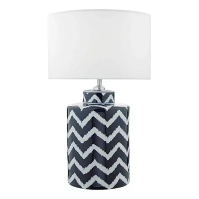 Veioza Caelan Table Lamp Blue & White Base Only