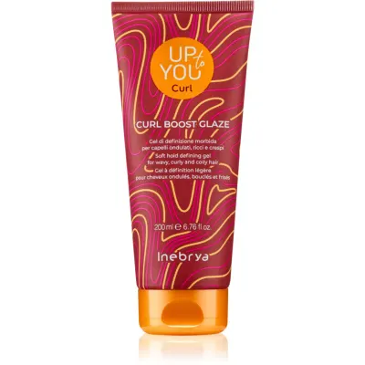 Inebrya Up To You Curl Boost Glaze gel pentru definire si modelare vln a kudrn 200 ml