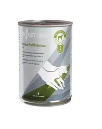 TROVET Unique Protein Horse UPH dieta veterinara caini si pisici 6x400 g carne de cal