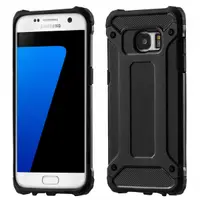 Husa pentru Samsung Galaxy S7 G930, Techsuit, Hybrid Armor, Neagra