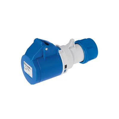 Ec690 Straight Socket 16a Ip44 1p+n+e 220-240v