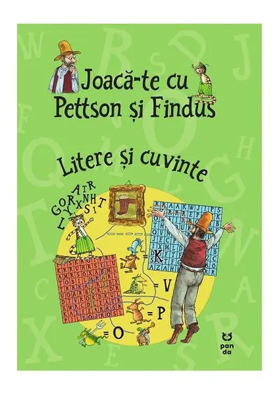 Joacă-te cu Pettson și Findus - Litere și cuvinte - Paperback - Anja Eriksson