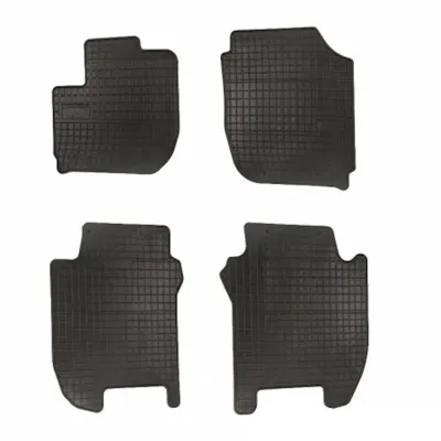 Set covorase auto din cauciuc Mazda 2 (III) din 2014-, presuri FROGUM, negre, 4 buc.
