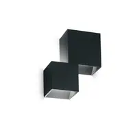 Corp de iluminat decorativ pentru exterior RUBIK AP2 NERO 4000K