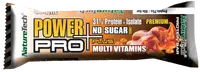 Baton energizant cu aroma de caramel Power Pro Plus, 80g, Nature Tech