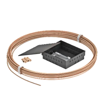 Addition set with CU cable and Equipotential busbar in concealed housing | Type FUER2