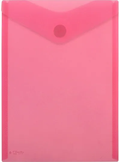 Dosar cu capsa OfBox V-Lock - A4+, vertical, roșu