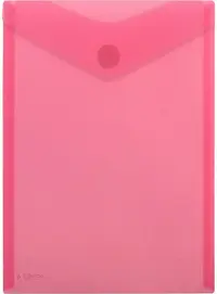 Dosar cu capsa OfBox V-Lock - A4+, vertical, roșu