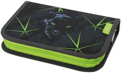 Penar cu rechizite Herlitz - Wild Life, 2 aripi