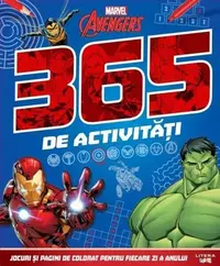 Disney. Marvel. Avengers. 365 de activități - Paperback brosat - Disney