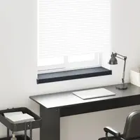 vidaXL Prag de fereastră Antracit cu fibră de lemn 80 x 20 x 4,5 cm