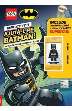 Lego Bricktivity + Minifigurina LEGO: Ajuta-l pe Batman!