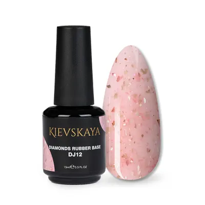 Diamonds Rubber Base Kievskaya 15ml- Nr. 12 - DRBK-01 - Everin