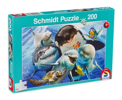 Puzzle Schmidt din 200 de piese - Underwater Friends