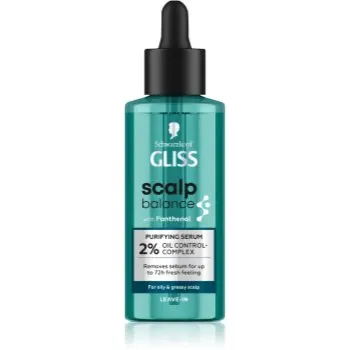 Schwarzkopf Gliss Scalp Balance Ser pentru scalp curățare profundă pentru par gras
