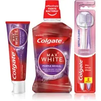 Colgate Max White Purple set pentru dinti