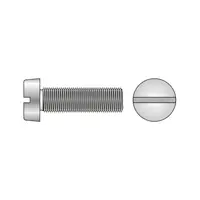 Surub Cap Cilindric Crestat 84 Otel Gr.4.8 Nichelat-M3 X 12