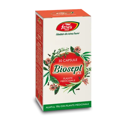 Biosept, 30 capsule, Fares
