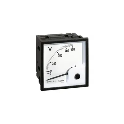 Voltmetru - patrat barrel 68x68 mm - pentru fixing on Usa
