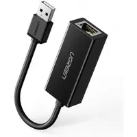 Placa Retea UGREEN CR110, RJ45, USB, Negru