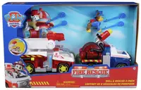 Set de joacă Spin Master Patrula Cățelușilor - Echipa de pompieri