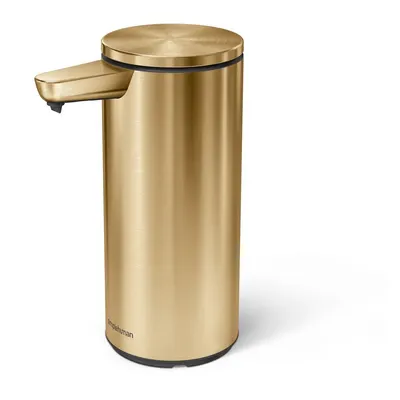 Dozator de săpun lichid auriu lucios automat din oțel 266 ml – simplehuman