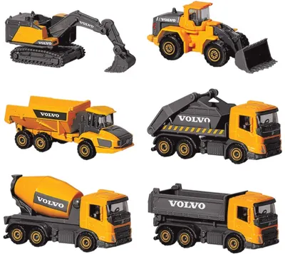 Jucărie pentru copii Majorette - Masina de constructii Volvo, gama larga