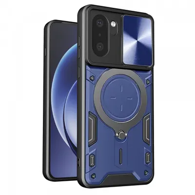 Husa pentru OnePlus 15R, Techsuit, CamGuard Pro, Albastra