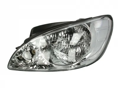 Far Stanga (H4, electric, cu motor, culoare insert: cromat, culoare semnalizator: transparent) potrivit HYUNDAI GETZ 01.05
