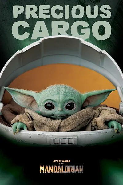 Poster maxi Pyramid - Star Wars: The Mandalorian (Precious Cargo)