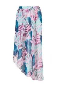 Fusta dama Tropical - Poliester - Multicolor