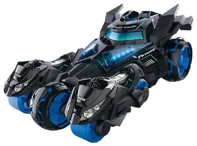Jucărie pentru copii 3 în 1 Raya Toys - Mașină transformabilă, neagră